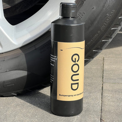 Bumperspray en bandenzwart - GOUD autoreiniging