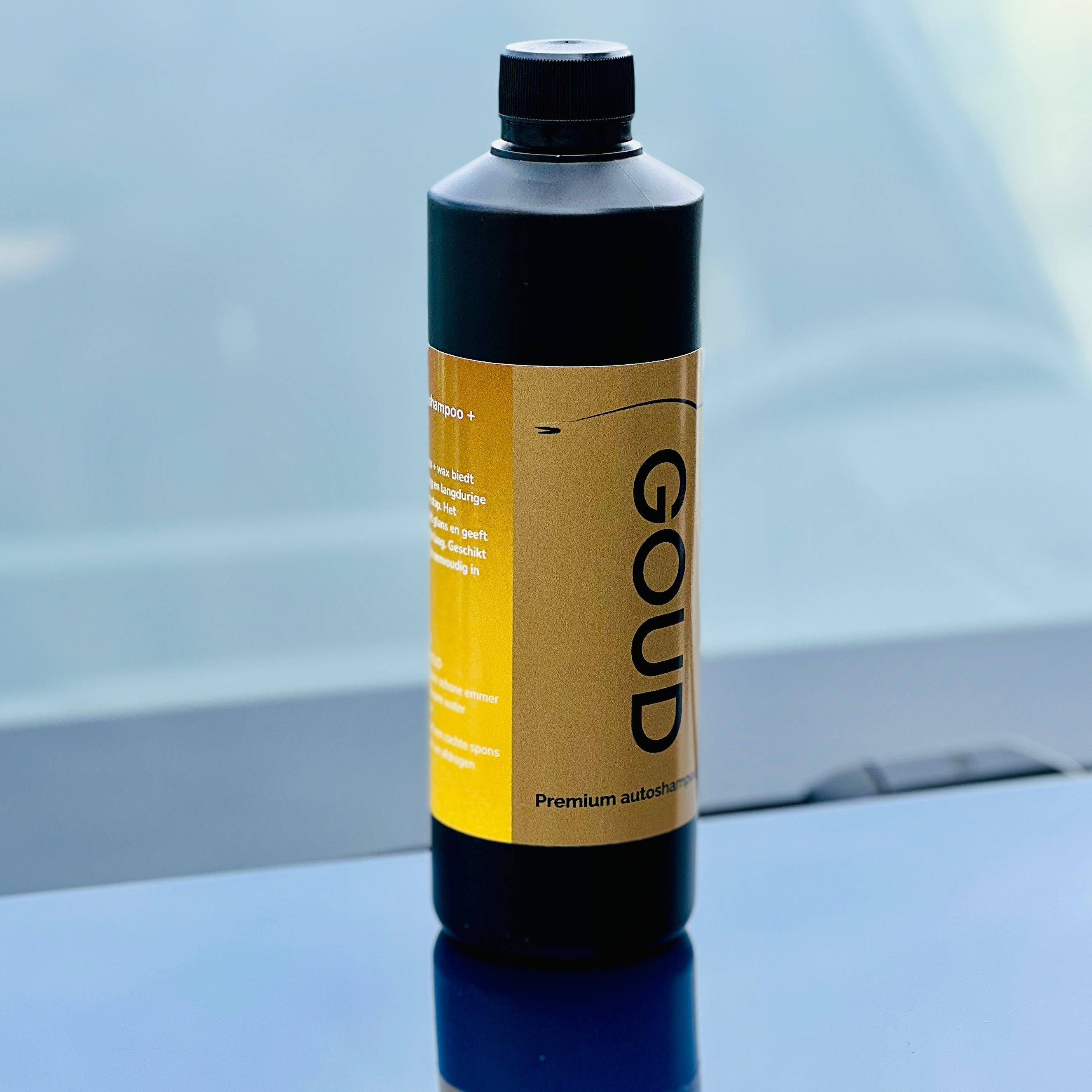 Premium autoshampoo + wax - GOUD autoreiniging